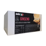 10 Ginseng coffee capsules - (Nespresso system)