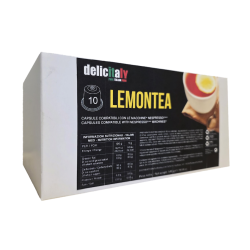 10 Lemon flavored capsules