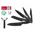 U-COOK Katana series: black ceramic knives set